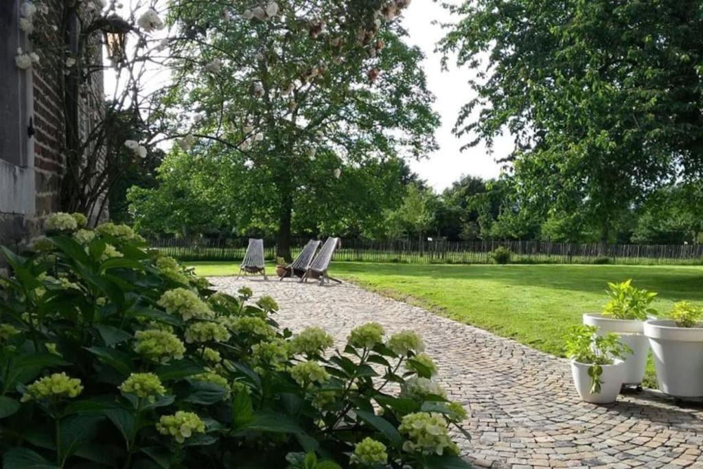 Country House Clos Des Hortensias Blegny エクステリア 写真